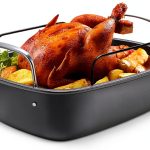 EWFEN Carbon Steel Roasting Pan Nonstick-0