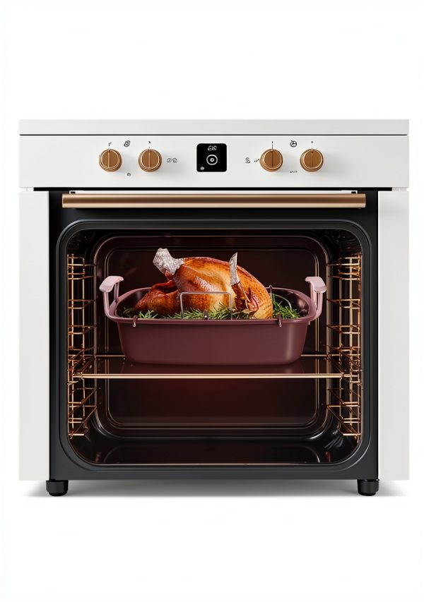 Turkey Roasting Pan UUKRAVE Carbon Steel 25lb-2