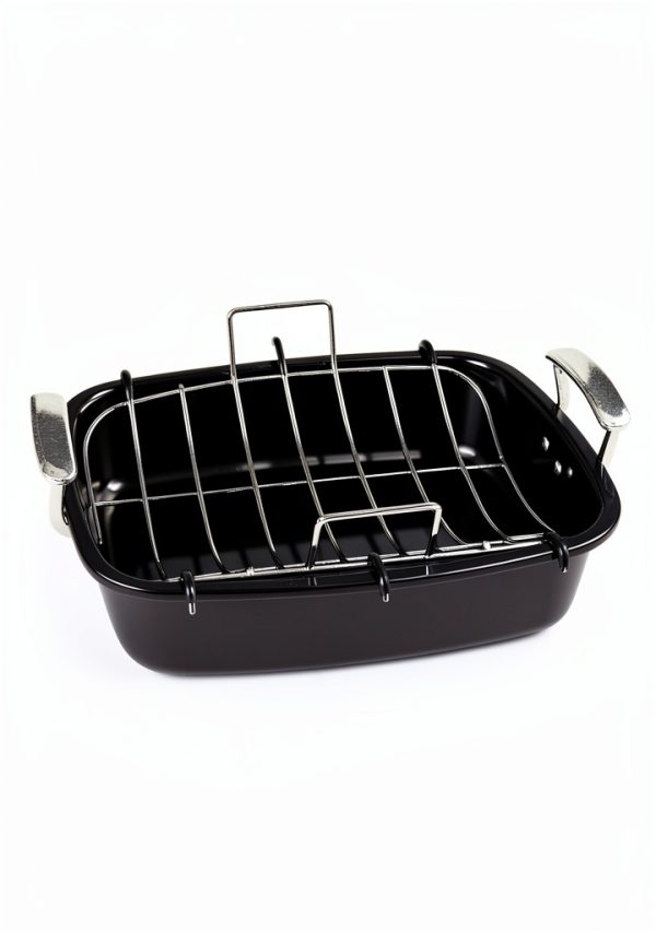 Turkey Roasting Pan UUKRAVE Carbon Steel 25lb-1