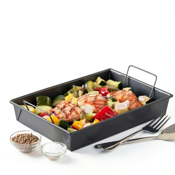 Chicago Metallic Roasting Pan Non-Stick Aluminized Steel-2