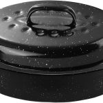 DIMESHY Roasting Pan Alloy Steel Porcelain Dishwasher Safe-0