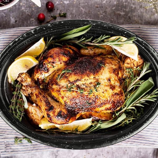 Kendane Roasting Pan Stainless Steel 18 inch Oven-5