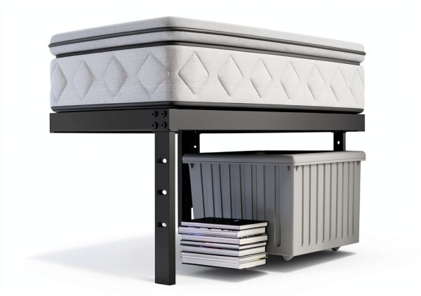 Maenizi Queen Bed Frame Metal Platform-4