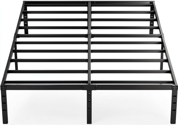 Maenizi Queen Bed Frame Metal Platform-5