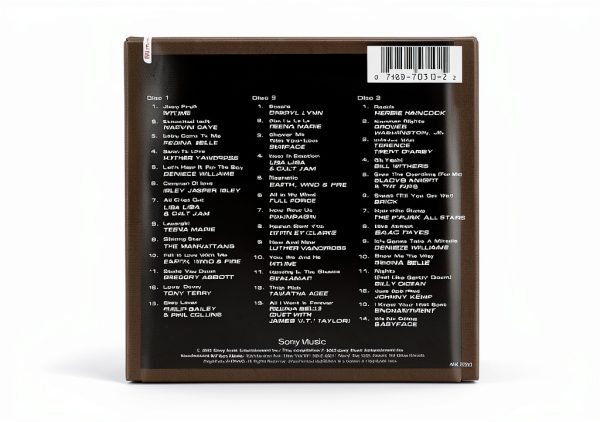 Legacy Recordings 3-Disc Quiet Storm Music CD - 3 Hours 14 Minutes-1