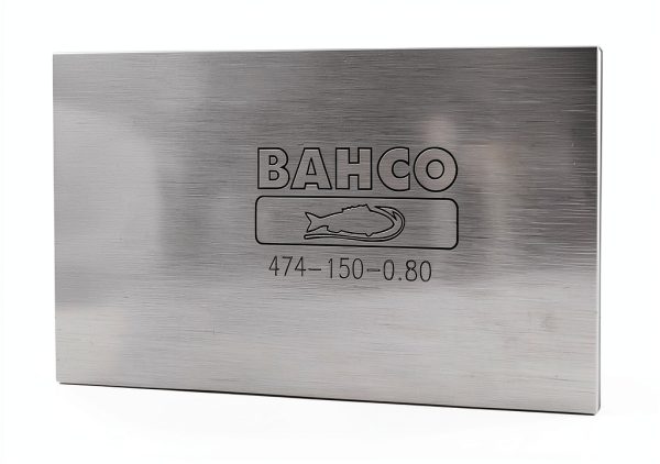 Cabinet Scraper Bahco 6" x 2.5" Chrome Nickel Steel for Woodworking-2
