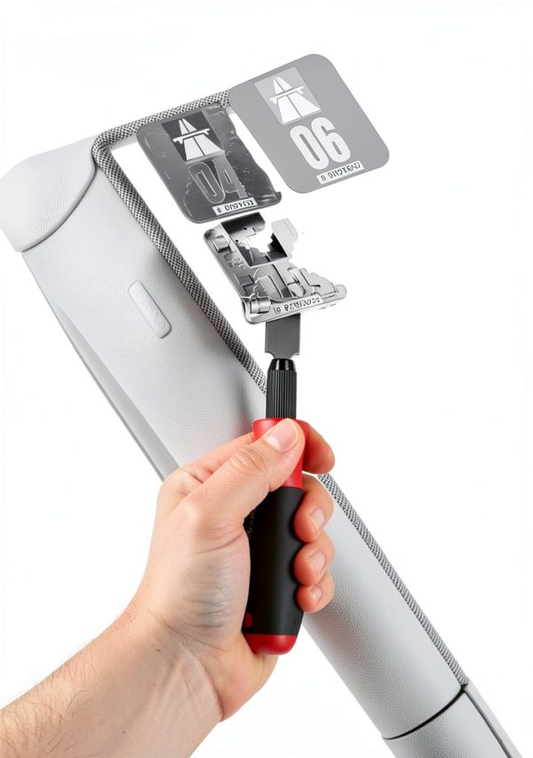 Wiha Universal Razor Edged Scraper with SoftFinish Handle Model 43090-5