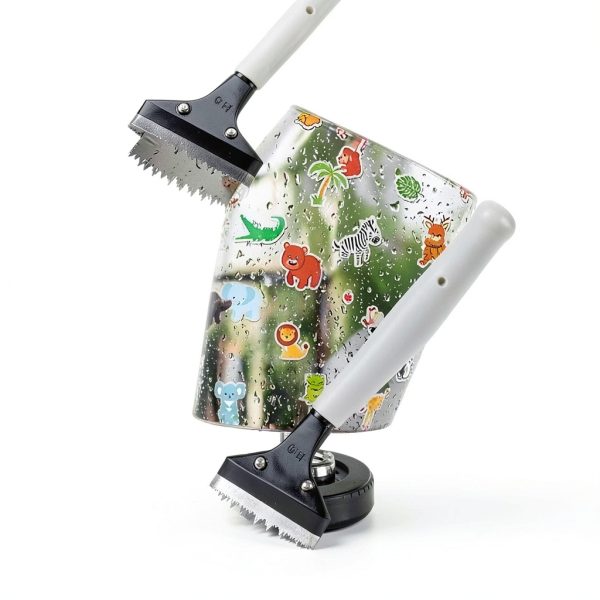 Floor Scraper Greeily Adjustable Long Handle Steel Paint Scraper-4