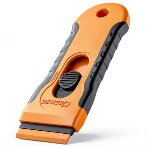 100Pcs Blade Plastic Razor Blade Scraper for Sticker Removal Without-0