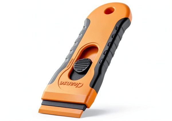 100Pcs Blade Plastic Razor Blade Scraper for Sticker Removal Without-0