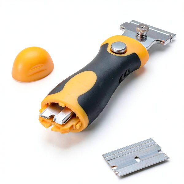 Bates Razor Blade Scraper Set Adjustable Handle with 20 Extra Blades-4