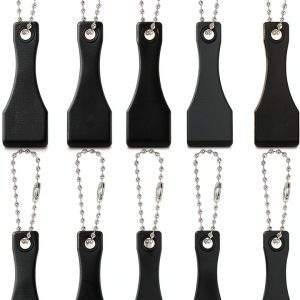 Lottery Ticket Scratcher 10pcs Plastic Keychain Tool by Salbsever-0