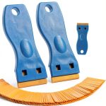 Plastic Razor Blade Scraper by LINKOceans 100 Blade POM Paint Scraper-0