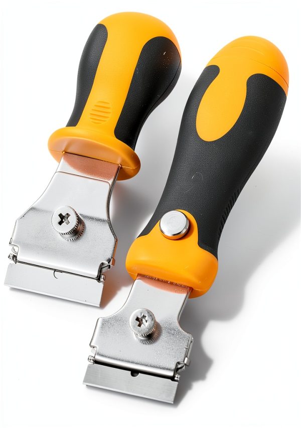 Bates Razor Blade Scraper Set Adjustable Handle with 20 Extra Blades-0