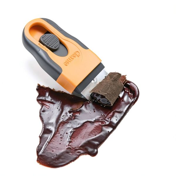 Razor Blade Scraper with 15 Extra Blades: Multi-Surface Cleaning Tool for Glass, Ceramic Cooktops, Ovens, Glass Top Stoves and Foot - Removes Burned-On Food, Tough Stains, Dirt, Stickers, and Paint-2