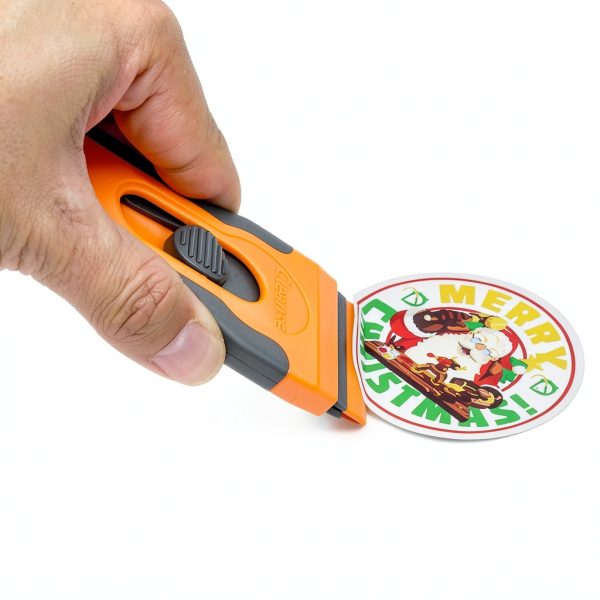 100Pcs Blade Plastic Razor Blade Scraper for Sticker Removal Without-4